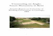 Uncovering an Anglo- Saxon Monastery in Kent · ‘Landscapes of Conversion: the Anglo-Saxon Church within the Kingdom of Kent’, ... was altogether more impressive, having a V-shaped