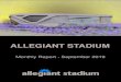 ALLEGIANT STADIUM Vegas... · 2019-11-13 · ALLEGIANT STADIUM Monthly Report - September 2019. LLVV SSttaaddiiuumm EEvveennttss CCoommppaannyy,, LLLLLLCCC LV Stadium Events Company,