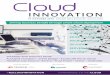 INNOVATION - Conferenz · Cloud Innovation’s goal is to bring together experts in technology with corporates and public sector entities to stimulate new ideas and experience and