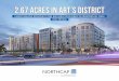 2.67 Acres in Art’s District...2.67-ACRES IN DOWNTOWN LAS VEGAS 300, 320, & 330 E. Charleston Blvd, Las Vegas, NV 89104 PROPERTY OVERVIEW Rare opportunity to own 2.67-acres in downtown