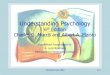 Understanding Psychology 5th Edition Morris and Maisto Rogers that calls for unconditional positive regard of the client by the therapist ... •Social stigma of having a mental disorder