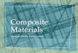 Composite Materials - Muğla Sıtkı Koçman Üniversitesimetalurji.mu.edu.tr/Icerik/metalurji.mu.edu.tr/Sayfa/Composite Materials7.pdfComposite Materials Ceramic Matrix Composites