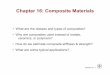 Chapter 16: Composite Materials - University of Washingtoncourses.washington.edu/mse170/lecture_notes/rolandiF08/Lecture24-MR2008.pdfChapter 16: Composite Materials . Chapter 16 -