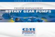 Positive Displacement Rotary Gear Pumps - Don Johns · positive displacement rotary gear pumps is designed to provide performance no other gear pumps can match. Available in Medium-Duty,