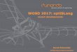 WOSD 2017: optiSLang - Dynardo Gmbh · Process Execution & Data Management ANSYS Simulation Plattform Fluids Structures Electronics Semiconductors Systems Embedded Software Multiphysics