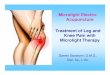 Microlight Electro- Acupuncture Treatment of Leg and Knee ... Pain Jan 19.pdfconventional electro-therapy • Can be performed with non-needle microlight only or combined with acupuncture