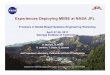 Experiences Deploying MBSE at NASA JPLIntegrated Model-Centric Engineering (IMCE) • IMCE is the JPL initiative that helps accelerate the application of a model-based engineering