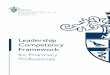 Leadership competency framework - Royal Pharmaceutical Society document library/Open acce… · this leadership competency Framework for pharmacy professionals (lcFP), is based on