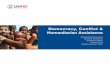 Democracy, Conflict & Humanitarian Assistance...2015/04/07  · 6 Democracy, Conflict & Humanitarian Assistance Agile Funding The Bureau deploys funds to prevent, respond, recover,