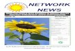 NETWORK NEWS - ... Network News. Opportunity to have discussion with other people about mental health and local services. Links to news from other services. Quick and informal way