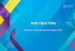 ArcPyTips & Tricks · 2016-07-25 · ArcPy Tips & Tricks . Clinton Dow – Geoprocessing Product Engineer @ Esri. Tip #1 – ArcPy in an IDE. GIS from the comfort of your development