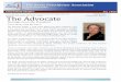 Volume XVI, Issue 2 The Advocate - Amazon Web Servicesenp-network.s3.amazonaws.com/NPA_Long_Island/2016_The_Advocate/The... · The Advocate Published by Nurse Practitioner Association