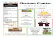 Chestnut Chatter Sunday School Lessons s Kid’s EditionMay 12– Callie & Brian Thompson, Madison Cole May 19– Ellie & Neal Patterson, Taylor Thomason May 26– Michael & Stephanie