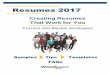 Resumes 2017 - WordPress.com · Awarded "Manager of the Quarter" (12/08 & 04/09) for sales, service and relationship-building excellence Consistently exceeded 300 cold and follow-up