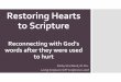 Restoring Hearts to Scripture · • The Subtle Power of Spiritual Abuse: Recognizing and Escaping Spiritual Manipulation and False Spiritual Authority Within the Church by David