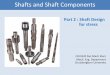 Shafts and Shaft Componentspioneer.netserv.chula.ac.th/~rchanat/2103320 Des Mach Element/CRW07_Shaft_2.pdfShafts and Shaft Components. 2103320 Des Mach Elem . Mech. Eng. Department