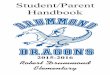 Student/Parent Handbook - Pattonville School District · 2015-2016 Student/Parent Handbook 1 2015-2016 Areas of Emphasis The Pattonville School District Board of Education is committed