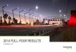 2014 FULL-YEAR RESULTS - transurban.com · This document includes the presentation of results on a statutory as well as non-statutory basis. The non-statutory basis includes the Proportional