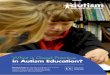 What is Good Practice in Autism Education? · ‘good practice’ in autism education through in-depth study of schools considered to demonstrate such practice by AET, Ofsted and