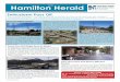 The Hamilton HeraldSummer 2016 HAMILTON HERALD 3 Interesting Design In Interesting Conditions – That’s What We Do! The Hamilton Rail Division is the subcontractor for the BNSF