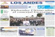 @andesdiario Cielos Nubosos 17°/8° 17°/9° Riobamba: Último ...³n... · rios creen fuentes de trabajos directos e indirectos, para de esta manera evitar la migración de gente