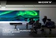 Corporate & education solutions range guide - elvia.cz€¦ · Corporate & education solutions range guide February 2017 . The Sony Solution 3 Professional Displays 36-41 Education