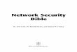 Network Security Bible - Startseite · 2013-07-23 · Network Security Bible Dr. Eric Cole, Dr. Ronald Krutz, and James W. Conley 01_573977 ffirs.qxd 12/7/04 3:35 PM Page iii. C1.jpg