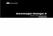 Geomagic Design X What's New · Geomagic Design X What’s New for 32-bit and 64-bit versions Build Ver sion 4.1.0.0 December 02, 2013. ... Intel® and AMD® processors, 2-GHz or