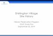 Shirlington Village Site History - Amazon Web Services€¦ · The blue arrow points to the approximate location of the Village at Shirlington. Morven Plantation . Study Area County