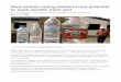 New plastic-eating bacteria has potential to ease world's ... · New plastic-eating bacteria has potential to ease world's trash glut A team of Japanese scientists has found a species