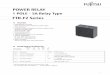 Datasheet: FTR-F2 relay - Fujitsu · 6 FTR-K1 SERIES FTR-F2 SERIES 1. General Information All signal and power relays produced by Fujitsu Components are compliant with RoHS directive