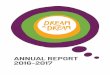 ANNUAL REPORT 2016-2017 - Dream a Dream - empowering at …dreamadream.org/reports/DreamaDreamAnnualReport2017.pdf · 2018-01-17 · empowering young people from vulnerable backgrounds
