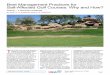 Best Management Practices for Salt-Affected Golf Courses ... · Irrigation Water Quality Assess-ment: This would include: a complete irrigation water quality analyses; human exposure