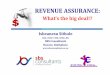 REVENUE ASSURANCE - SBS Consultantssbsconsultants.co.zw/downloads/publications/Revenue...Globally, telecoms lose billions of dollars annually through revenue leakage caused by inadequate
