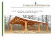 THE THICK TIMBER TOLEDO WOOD PAVILIONS...THE THICK TIMBER TOLEDO WOOD PAVILIONS II. SPECIFICATIONS A. Dimensions & Drawings (Provided prior to construction) The Toledo Pavilion Dimensions