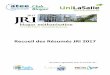Recueil des Résumés JRI 2017 · SESSION 1 – MOBILISATION DES RESSOURCES Stockage avant méthanisation : modalités et bonnes pratiques pour la conservation du pouvoir 