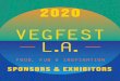 VegFest Los Angeles Exhibitors! Virtual VegFest Los ... · Vegan fashion for the urban trendsetter with code VEGFEST ShopBlueDistrict.com Beautiful Badass Rebel Blue District 3rd