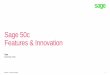 Sage 50c New Features & Innovation - Granalogic, S.L. · Sage 50c Comunidad Sage 50c Sage 50c –Features & Innovation Comunidad Sage 50c-Directorio online de empresas-Digitalización