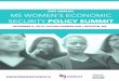 2ND ANNUAL MS WOMEN’S ECONOMIC SECURITY POLICY … · MS WOMEN’S ECONOMIC SECURITY POLICY SUMMIT DECEMBER 2, 2016 | HILTON GARDEN INN | JACKSON, MS #MSWOMENSECURE2016 . MS WOMEN’S