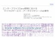 エンタープライズJava環境における マイクロサービス・アーキ …public.dhe.ibm.com/software/dw/jp/websphere/was/... · 「マイクロサービスアーキテクチャとは何か」より