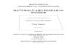 MATERIALS AND RESEARCH DIVISION · 2009-11-06 · MATERIALS AND RESEARCH DIVISION Experimental Study ND 2003-03 Dowel Bar Retrofit Mix MR0301 Final Report ... (Super Plasticizer)