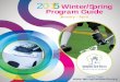 2015 Winter/Spring Program Guide - Springfield Parks2015Winter/Spring Program Guide January - April Register Today! . The mission of the Springfield Park District is to develop an