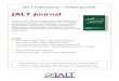 JALT Journal...JALT Journal, Vol. 37, No. 1, May 2015 29 Perspectives Guilt, Missed Opportunities, and False Role Models: A Look at Perceptions and Use of the First Language in English