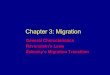 Chapter 3: Migration...International Migration Patterns •Approximately 9% of the world’s people are internationalmigrants. •Global pattern reflects migration tendencies from
