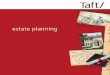 estate planning · 2018-09-24 · estate planning The federal gift tax is imposed on gifts you make during your lifetime above the current lifetime federal estate tax exclusion amount