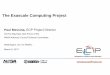 The Exascale Computing Project - Amazon Web Services · The Exascale Computing Project Paul Messina, ECP Project Director ... SNL . 5 . 6 ECP leadership team Staff from 6 national