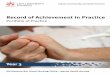 Record of Achievement in Practice - Cass Business …...3 Record of Achievement in Practice Year 3> This Record of Achievement in Practice is designed to enable you to develop the