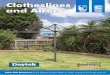 Clotheslines and Airers - daytek.com.au › images › pdfs › daytek_guide_to_choosing_your... · in this brochure have been reproduced to represent actual product colours as accurately