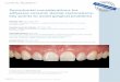 Periodontal considerations for adhesive ceramic dental ... · The International Journal of Esthetic Dentistry | Volume 14 | Number 4 | Winter 2019 | 445 Abstract The stability and