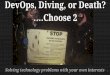 DevOps, Diving, or Death? .Choose 2 › wp-content › ...DevOps Definitions Software engineering culture and practice unifying dev and ops Automation and monitoring at all steps Shorter